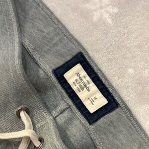Abercrombie & Fitch Heather Gray Joggers